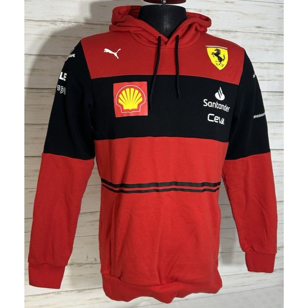 PUMA Ferrari Motorsport Size SMALL Men Hoodie Sweatshirt Ray-Ban Richard Mille